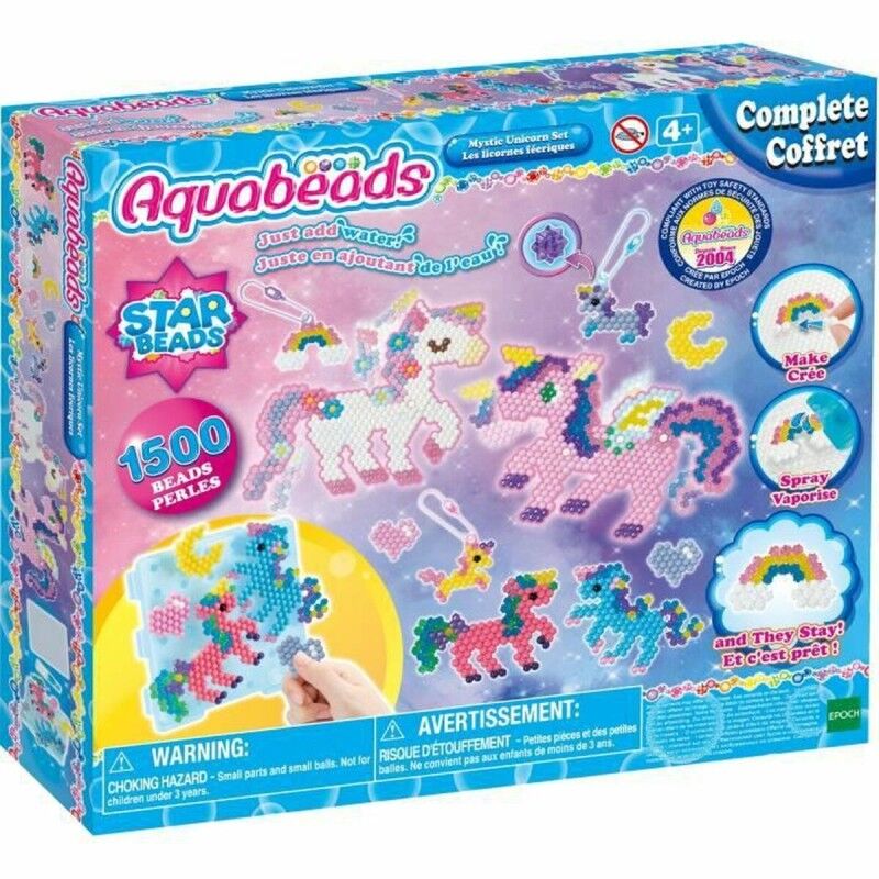 Aquabeads|Missangas Aquabeads Fairy Unicorns 1500 Peças