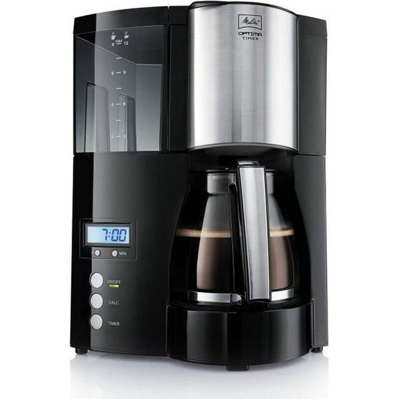Melitta|Máquina de Café de Filtro Melitta 100801 850 W 1 L Preto 850 W 1 L Melitta|Máquina de Café de Filtro Melitta 100801 850 W 1 L Preto 850 W 1 L