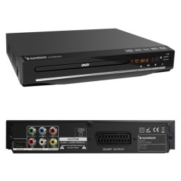 Reprodutor DVD com DTT Sunstech DVPMH225 Preto