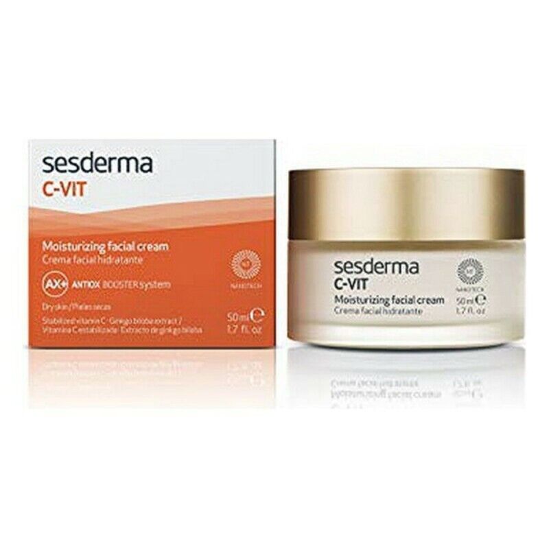 Sesderma|Creme Facial Hidratante C-vit Sesderma (50 ml) Sesderma|Creme Facial Hidratante C-vit Sesderma (50 ml)
