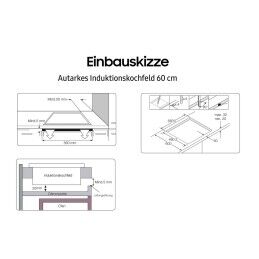 Samsung|Placa de Indução Samsung NZ64M3NM1BB 60 cm 7200 W