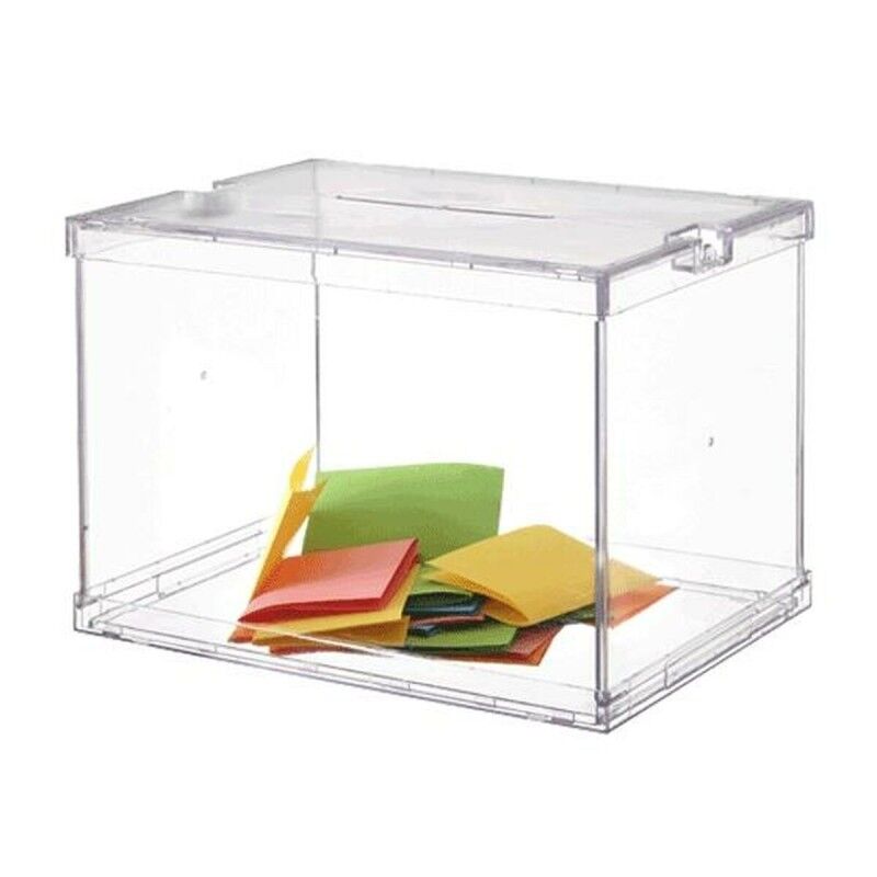 Archivo 2000|Urna Archivo 2000 Transparente 31 x 44 x 31,5 cm Archivo 2000|Urna Archivo 2000 Transparente 31 x 44 x 31,5 cm