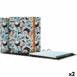 Exacompta|Conjunto de subpastas Exacompta Forever Laranja A4 Janela transparente 100 Peças
