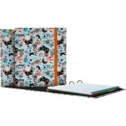 Grafoplas|Pasta com argolas Grafoplas Carpebook Play Cinzento A4 (2 Unidades)
