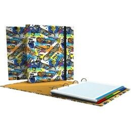 Grafoplas|Pasta com argolas Grafoplas Carpebook Street Multicolor A4 (2 Unidades)