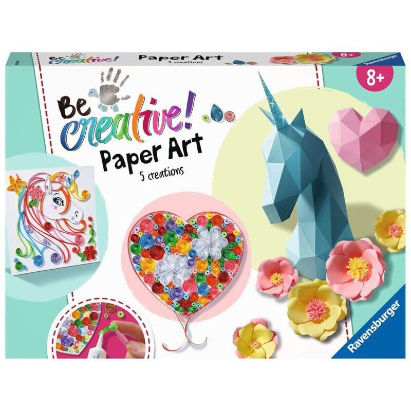 Ravensburger|Jogo de Trabalhos Manuais com Papel Ravensburger 18236