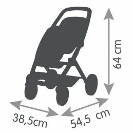 Smoby|Carrinho para Bonecas Smoby Maxi-Cosi Twin 64 cm