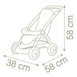 Smoby|Carrinho para Bonecas Smoby Stroller (58 cm)