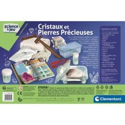 Clementoni|Jogo de Ciência Clementoni Crystals and Gemstones