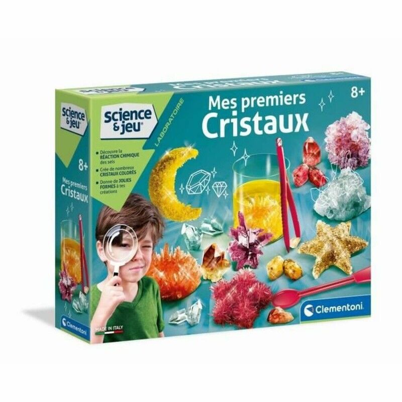 Clementoni|Jogo de Ciência Clementoni Create Your Crystals Clementoni|Jogo de Ciência Clementoni Create Your Crystals