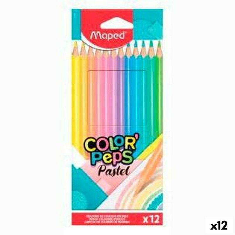 Maped|Lápis de cores Maped Color' Peps Multicolor 12 Peças (12 Unidades)