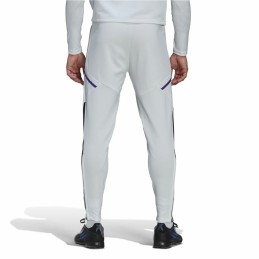 Calças de Treino de Futebol para Adultos Adidas Real Madrid Condivo 22 Branco Homem