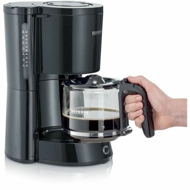Severin|Cafeteira Severin Preto 1000 W Severin|Cafeteira Severin Preto 1000 W