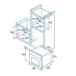 Cata|Forno Cata MRA 7108 WH 60 L