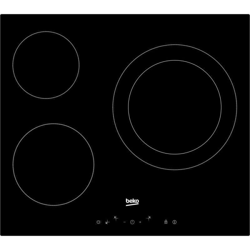 BEKO|Placa vitrocerâmica BEKO HIC63402T 60 cm 58 cm 5700 W
