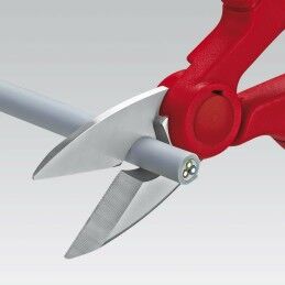 Knipex|Tesoura de Eletricista Knipex 9505155sb 130 x 32 x 155 mm Fibra de Vidro Aço inoxidável