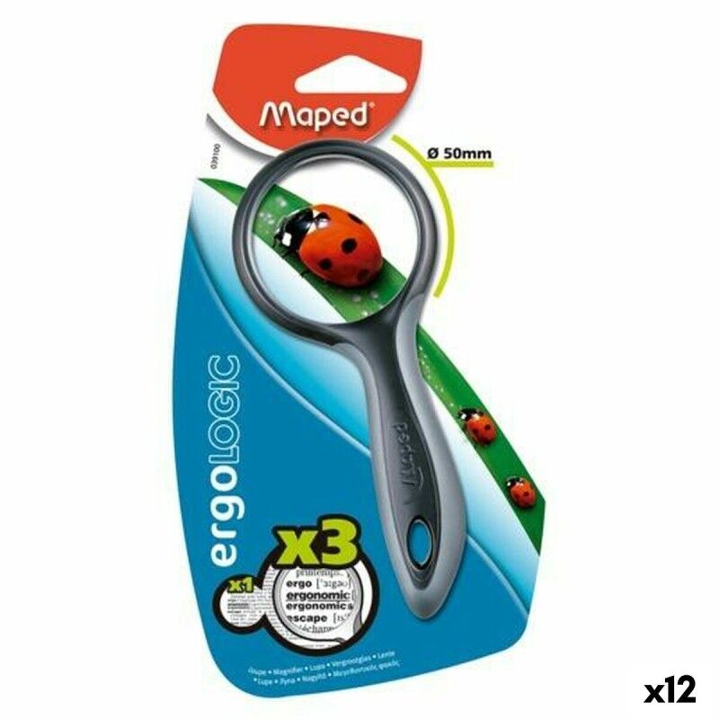 Maped|Lupa Maped Ø 5 cm (12 Unidades)