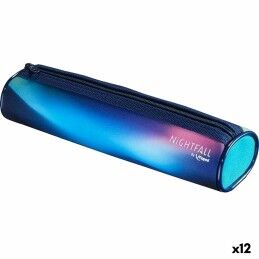 F.C. Barcelona|Estojo F.C. Barcelona Azul Grená 12,5 x 19,5 x 5,5 cm 37 Peças