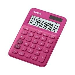 Casio|Calculadora Casio MS-20UC Fúcsia 2,3 x 10,5 x 14,95 cm (10 Unidades)