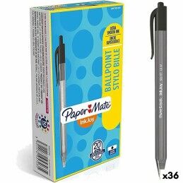 Bic|Caneta Bic Shine Silver Branco (12 Peças)