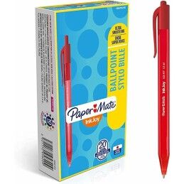 Paper Mate|Caneta Paper Mate Inkjoy 20 Peças Vermelho 1 mm (36 Unidades)