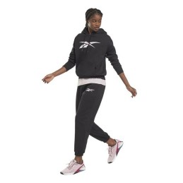 Polar com Capuz Mulher Reebok Essentials Vector Preto