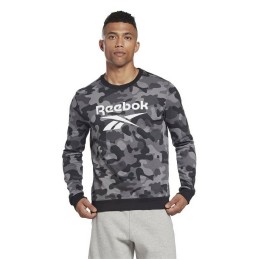 Polar sem Capuz Homem Reebok Camo Preto