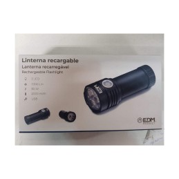 Lanterna EDM Preto Alumínio 30 W