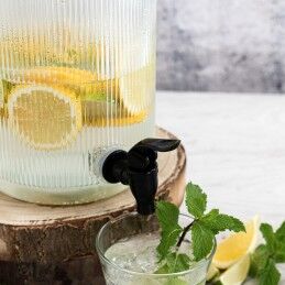 Quid|Dispensador de bebidas Quid Maison Transparente Vidro 4 L (4 Unidades)