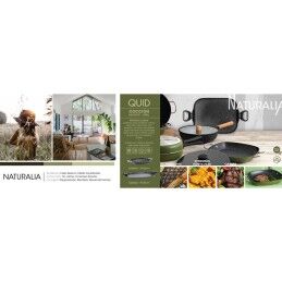 Quid|Grelhador Quid Naturalia Preto Metal 39 x 28 cm (6 Unidades)