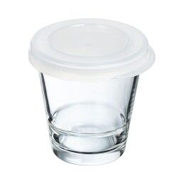Arcoroc|Copo com Tampa Arcoroc So Urban Transparente Vidro 260 ml (24 Unidades)