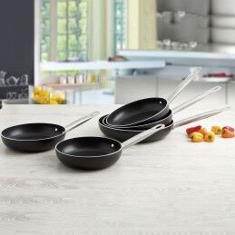 Quid|Frigideira Quid Pro Chef Preto Metal Aço Ø 28 cm (6 Unidades)