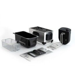 DCOOK|Fritadeira Dcook Gallery Prateado 2000 W 3 L 4 Unidades