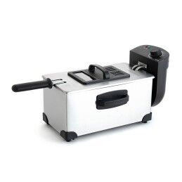DCOOK|Fritadeira Dcook Gallery Prateado 2000 W 3 L 4 Unidades