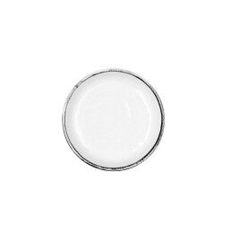 Quid|Tigela Quid Select Filo Branco Preto Plástico 14 x 3 cm (12 Unidades)