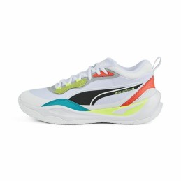 Sapatilhas de Basquetebol para Adultos Puma Playmaker Pro Branco