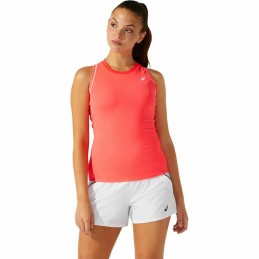 T-Shirt de Alças Mulher Asics Court Coral