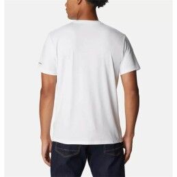 Columbia|T-Shirt de Desporto de Manga Curta Columbia Sun Trek™ Branco