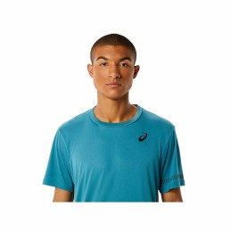 Camisola de Manga Curta Homem Asics Court Azul