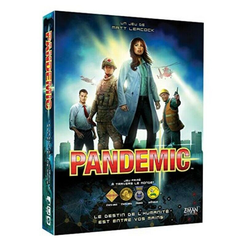 Asmodee|Jogo de Mesa Pandemic Asmodee Pandemic (FR) Asmodee|Jogo de Mesa Pandemic Asmodee Pandemic (FR)