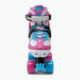 Patins Fila Joy Cor de Rosa Branco Meninos