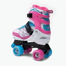 Patins Fila Joy Cor de Rosa Branco Meninos