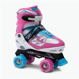 Patins Fila Joy Cor de Rosa Branco Meninos