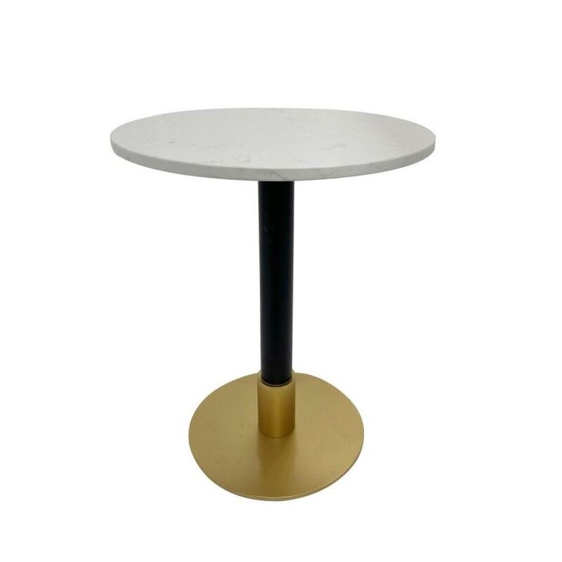 DKD Home Decor|Mesa de apoio DKD Home Decor Metal Branco Mármore 50 x 50 x 61 cm DKD Home Decor|Mesa de apoio DKD Home Decor Metal Branco Mármore 50 x 50 x 61 cm
