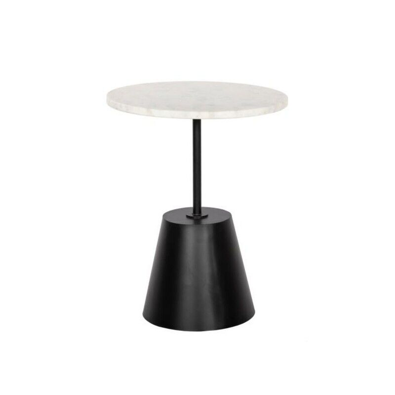 DKD Home Decor|Mesa de apoio DKD Home Decor Preto Branco Metal Mármore 40 x 40 x 50 cm DKD Home Decor|Mesa de apoio DKD Home Decor Preto Branco Metal Mármore 40 x 40 x 50 cm