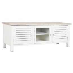Home ESPRIT|Mesa de apoio Home ESPRIT Preto Metal 75 x 75 x 40 cm