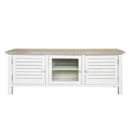 DKD Home Decor|Móvel de TV DKD Home Decor Abeto Branco Madeira MDF 120 x 40 x 45 cm