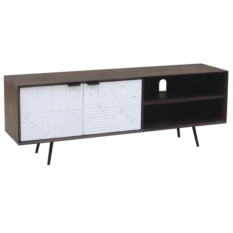 DKD Home Decor|Móvel de TV DKD Home Decor Catanho escuro 140 x 35 x 50 cm Madeira de mangueira DKD Home Decor|Móvel de TV DKD Home Decor Catanho escuro 140 x 35 x 50 cm Madeira de mangueira