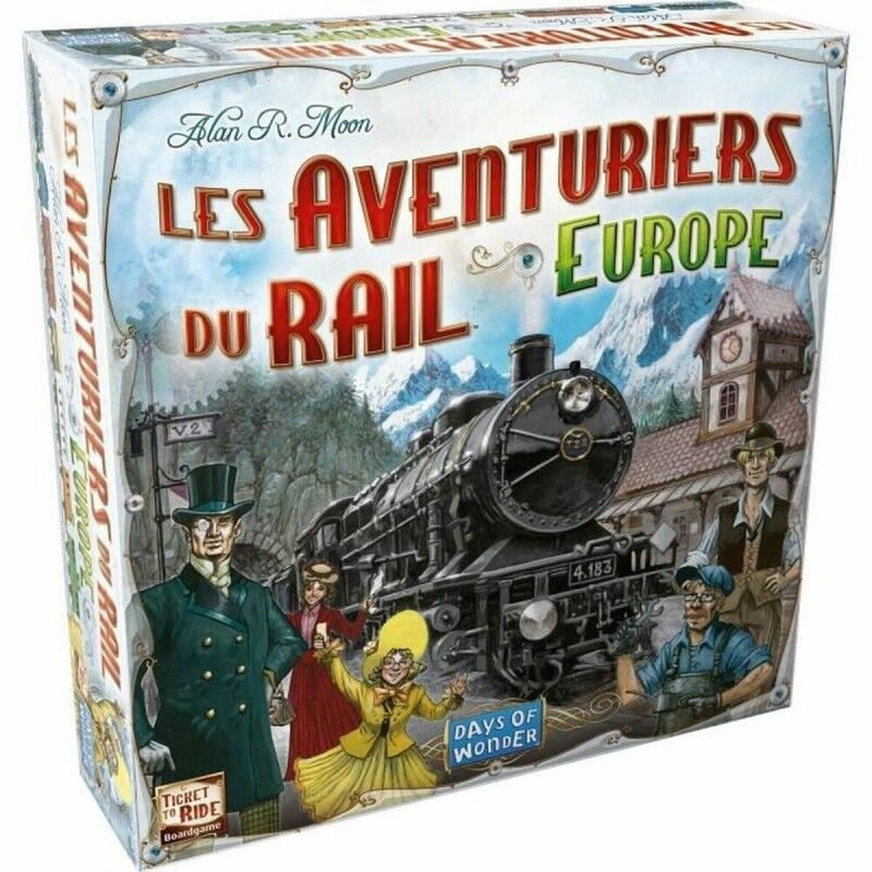 Asmodee|Jogo de Mesa Asmodee The Adventurers of Rail Europe (FR) Asmodee|Jogo de Mesa Asmodee The Adventurers of Rail Europe (FR)