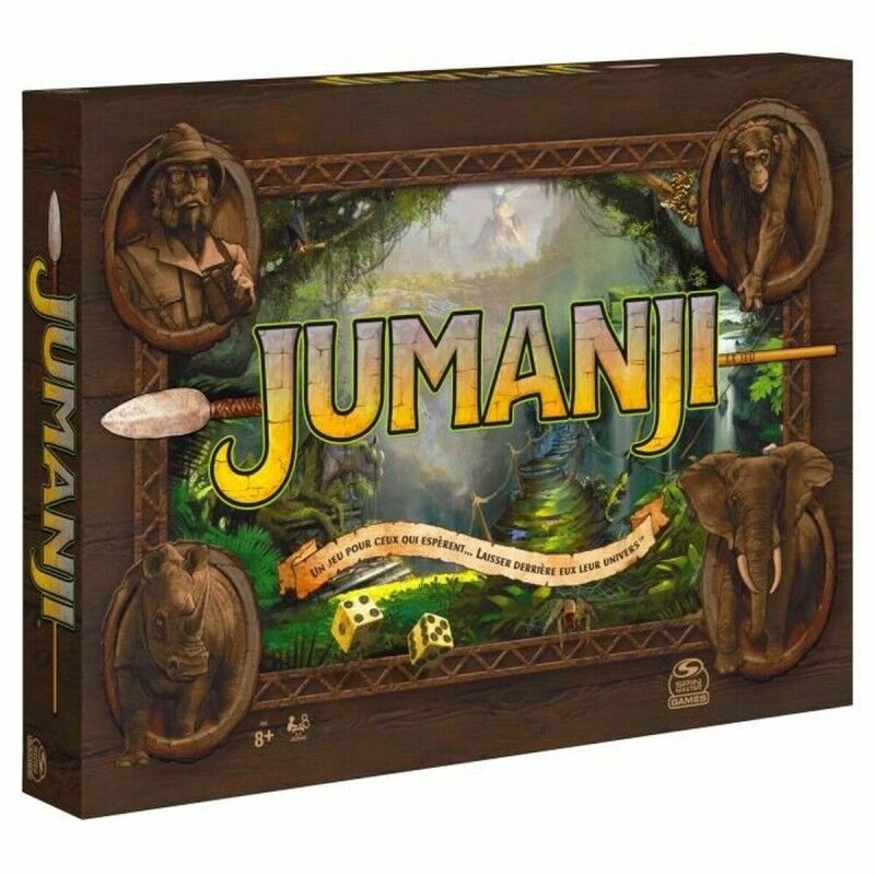 Spin Master|Jogo de Mesa Spin Master Jumanji (Francês) (FR)